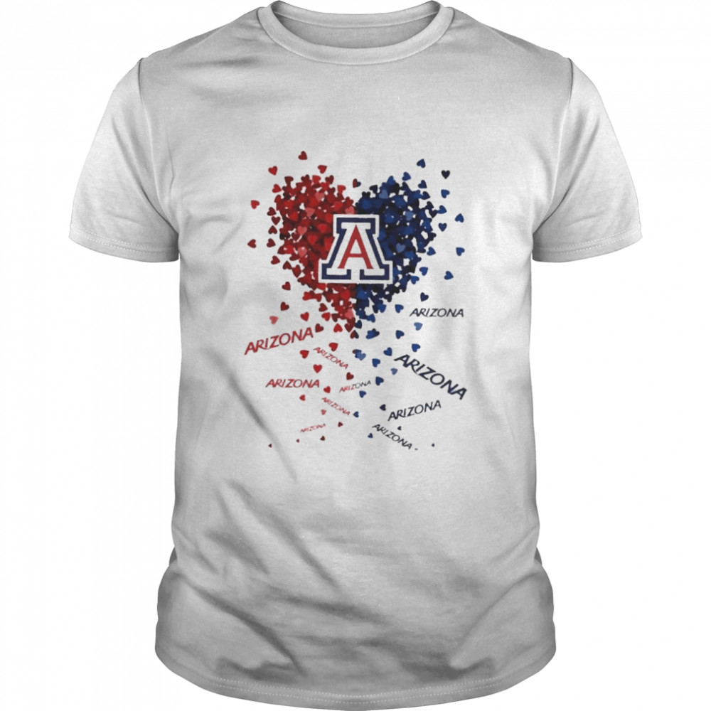 Arizona Wildcats football in my Heart shirt