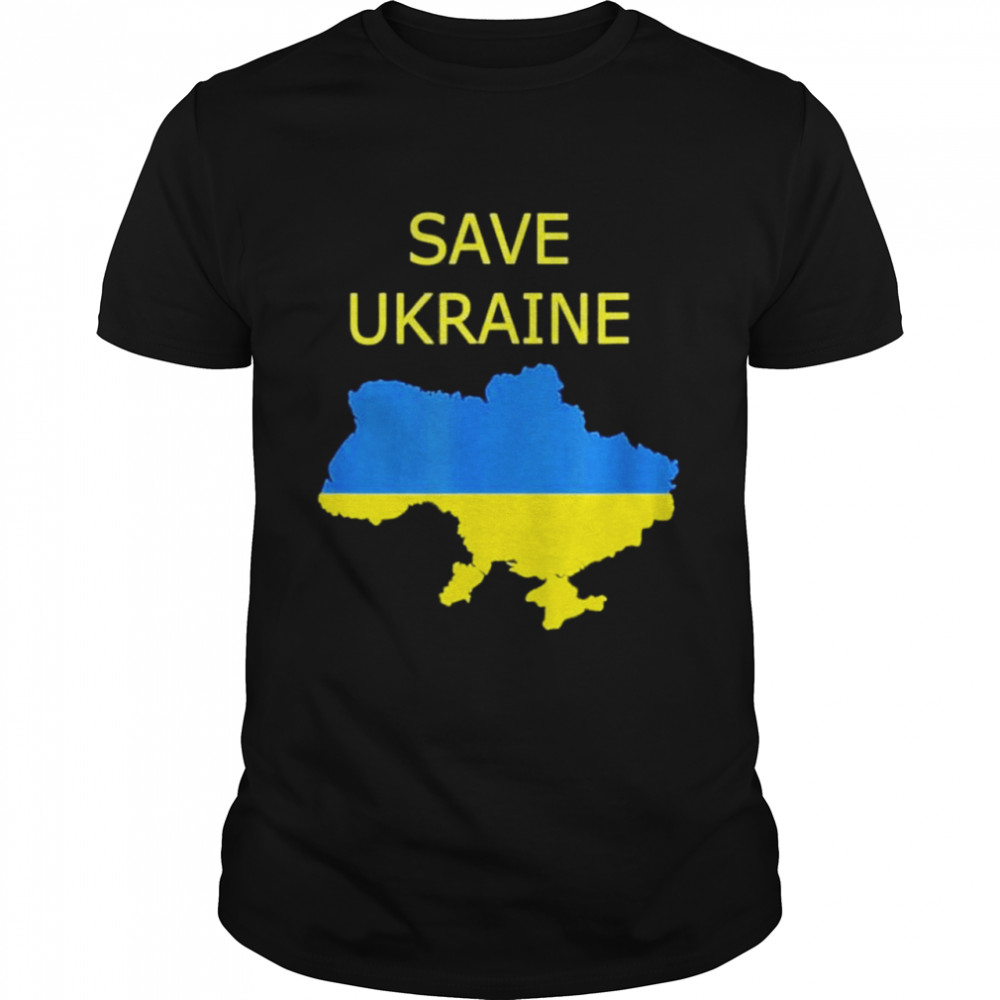Stand with ukraine save ukraine no war shirt