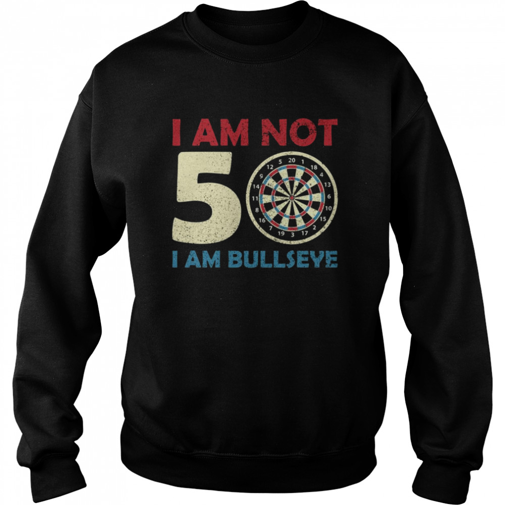 50 Year Bullseye Birthday 1972 Old 50th Birthday  Unisex Sweatshirt