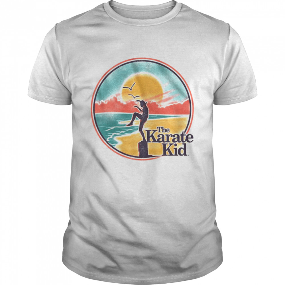 Retro Crane Kick Karate Kid T-Shirt