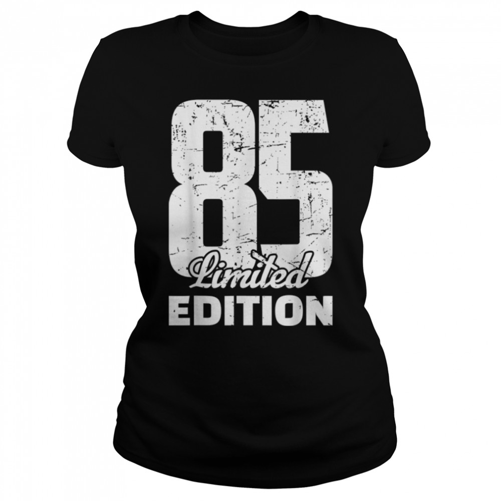 85th Birthday Limited Edition Anniversary Vintage 85 Years T- B0B1BNFF8D Classic Women's T-shirt