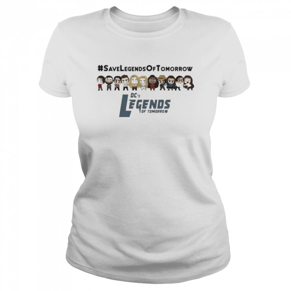 Save Legends Of Tomorrow Cartoon Characters T- Classic Women's T-shirt