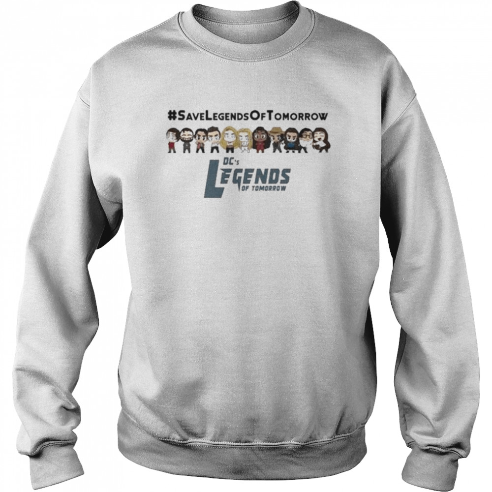 Save Legends Of Tomorrow Cartoon Characters T- Unisex Sweatshirt