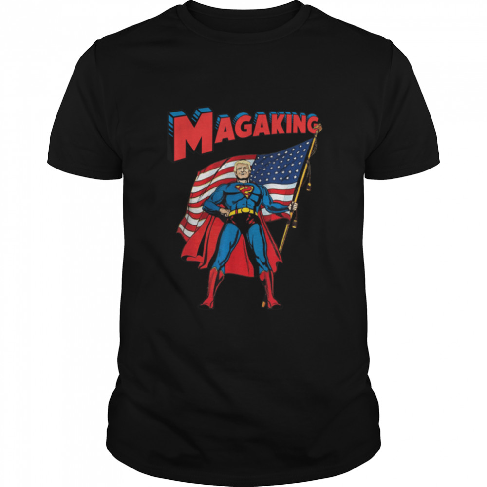 Trump Maga King Trump Ultra MAGA 2024 Funny Pro Trump Maga T-Shirt B0B1HJ232C