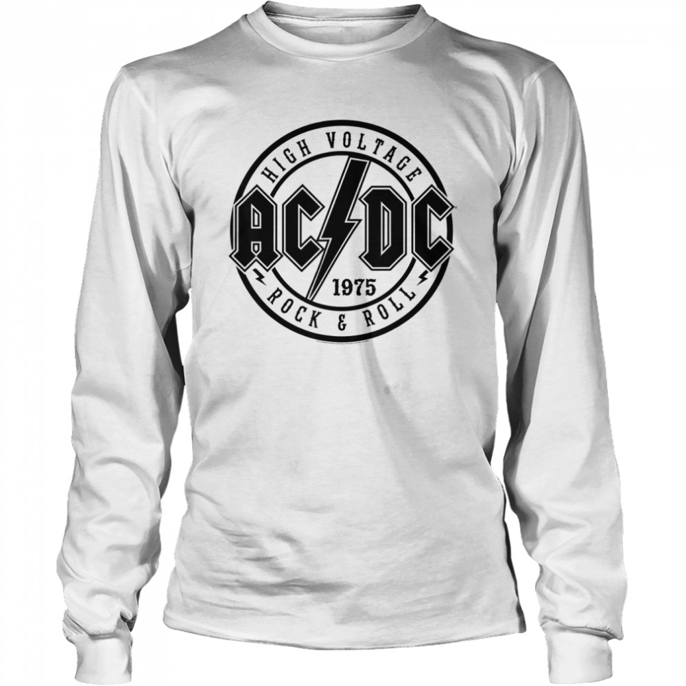 ACDC Rock & Roll T- Long Sleeved T-shirt