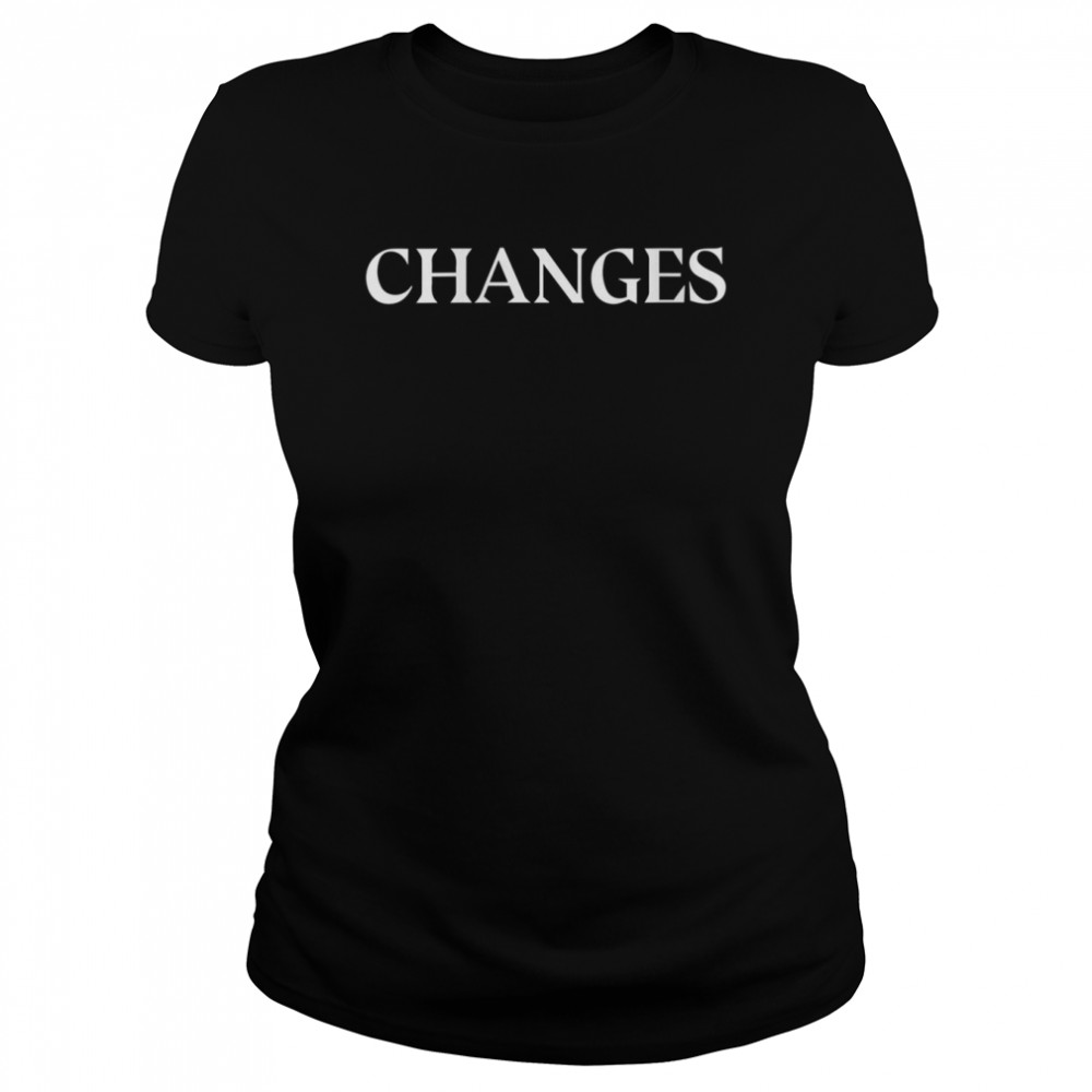 Justin Bieber Changes T- Classic Women's T-shirt