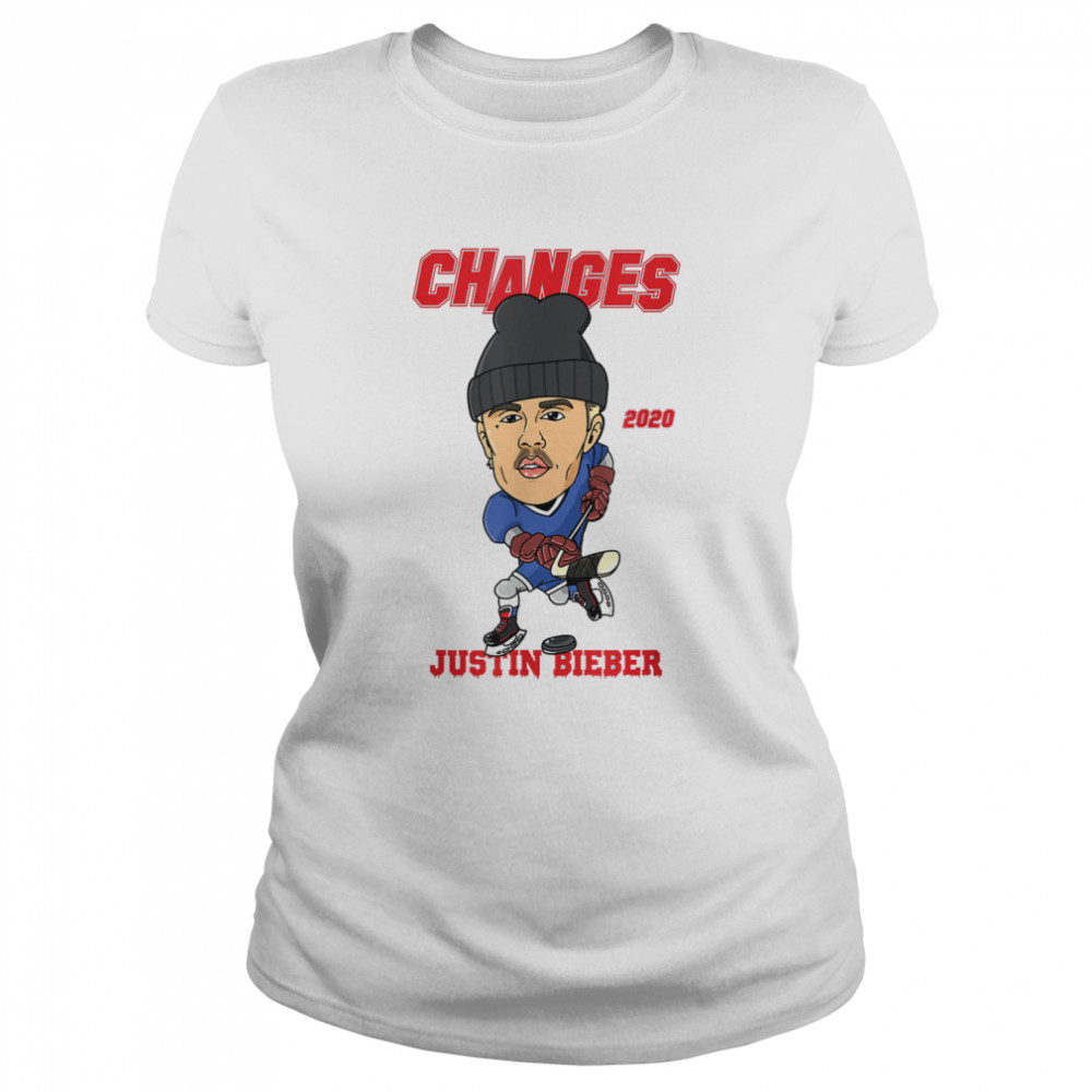 Justin Bieber Hockey T- Classic Women's T-shirt