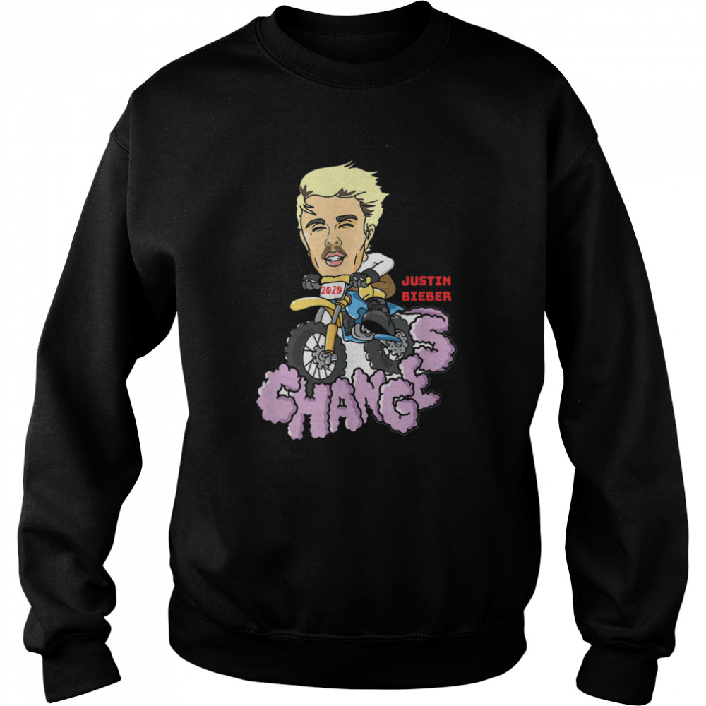 Justin Bieber Motorcycle T- Unisex Sweatshirt