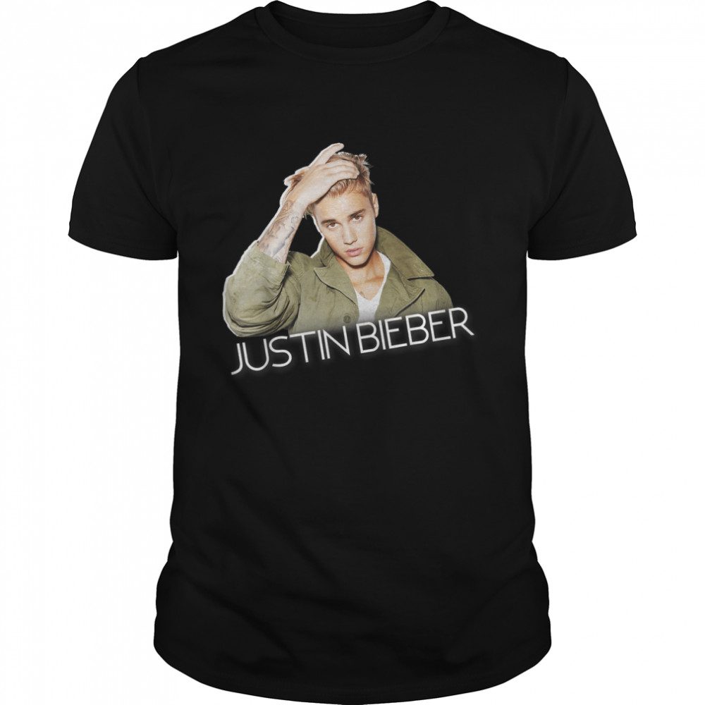 Justin Bieber Official Cut Out Jacket T-Shirt