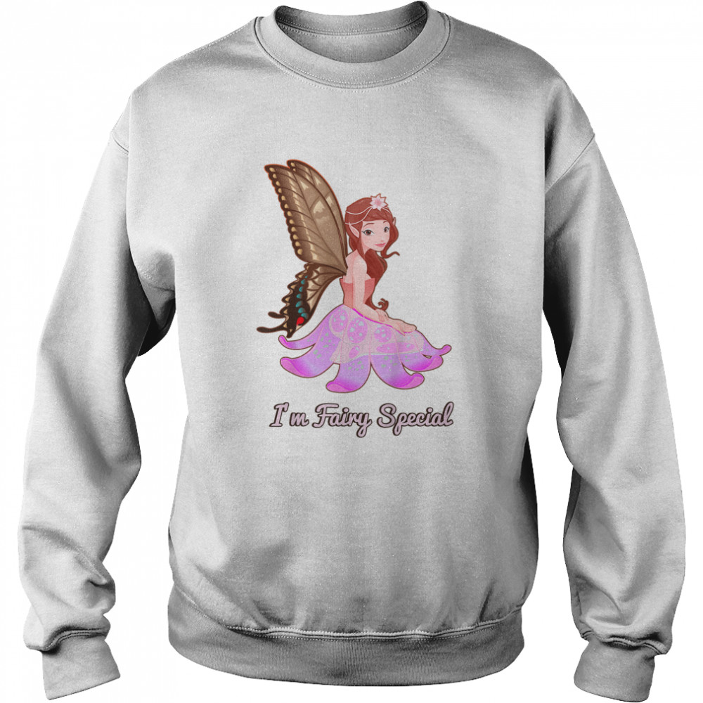 Kids Girls Fairy Princess T-shirt Unisex Sweatshirt