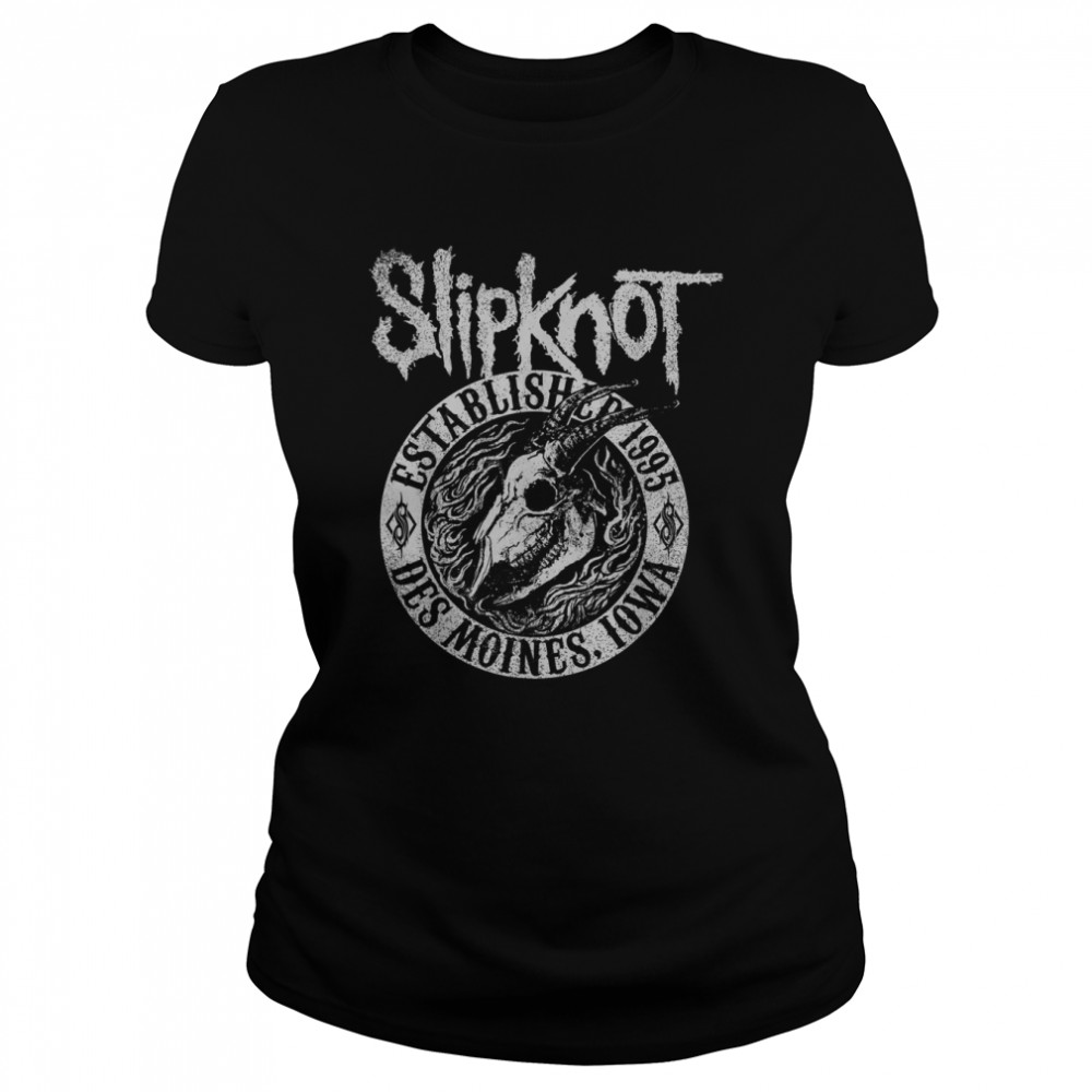 Slipknot Iowa Skull 1995 T- Classic Women's T-shirt