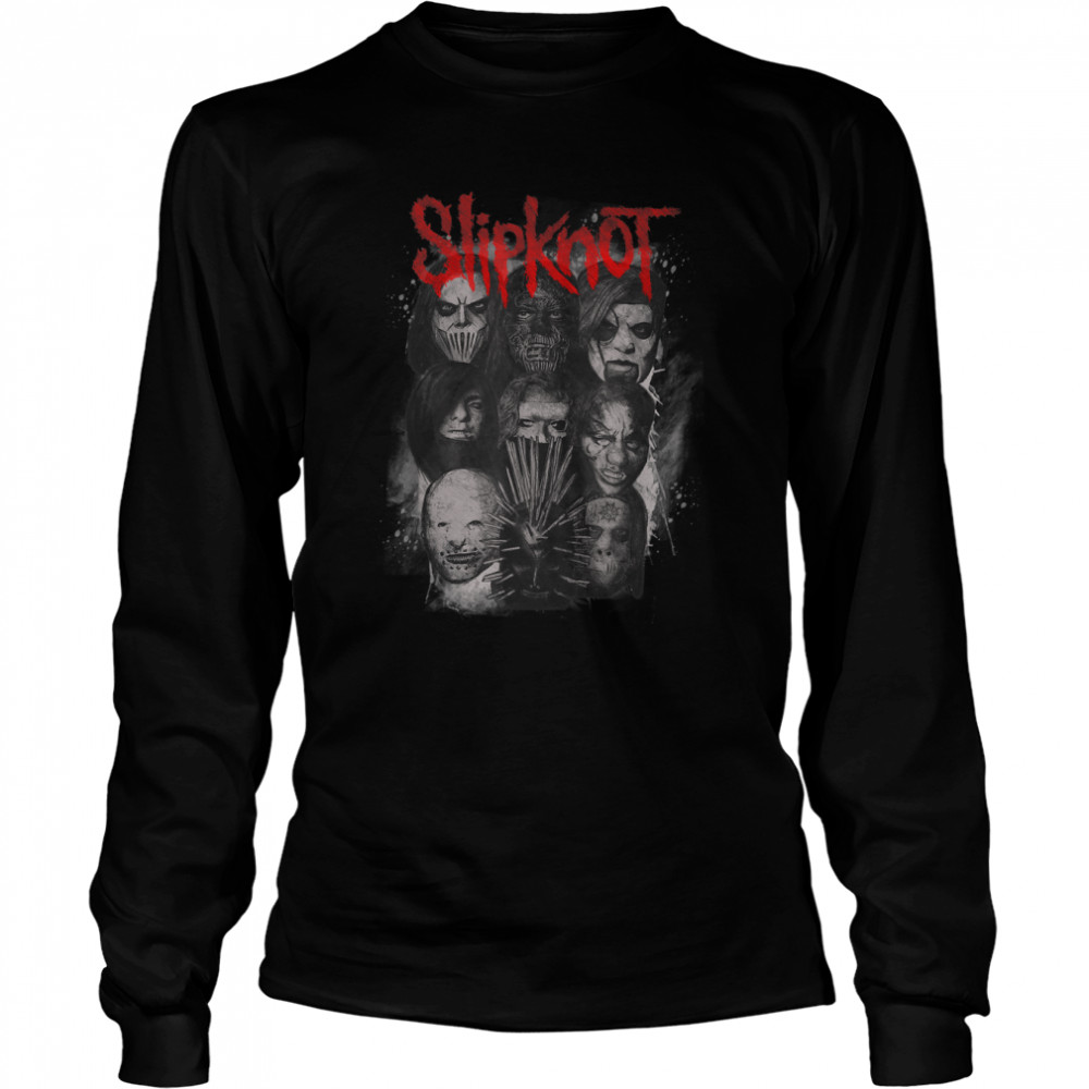 Slipknot Official We Are Not Your Kind Faded T- Long Sleeved T-shirt