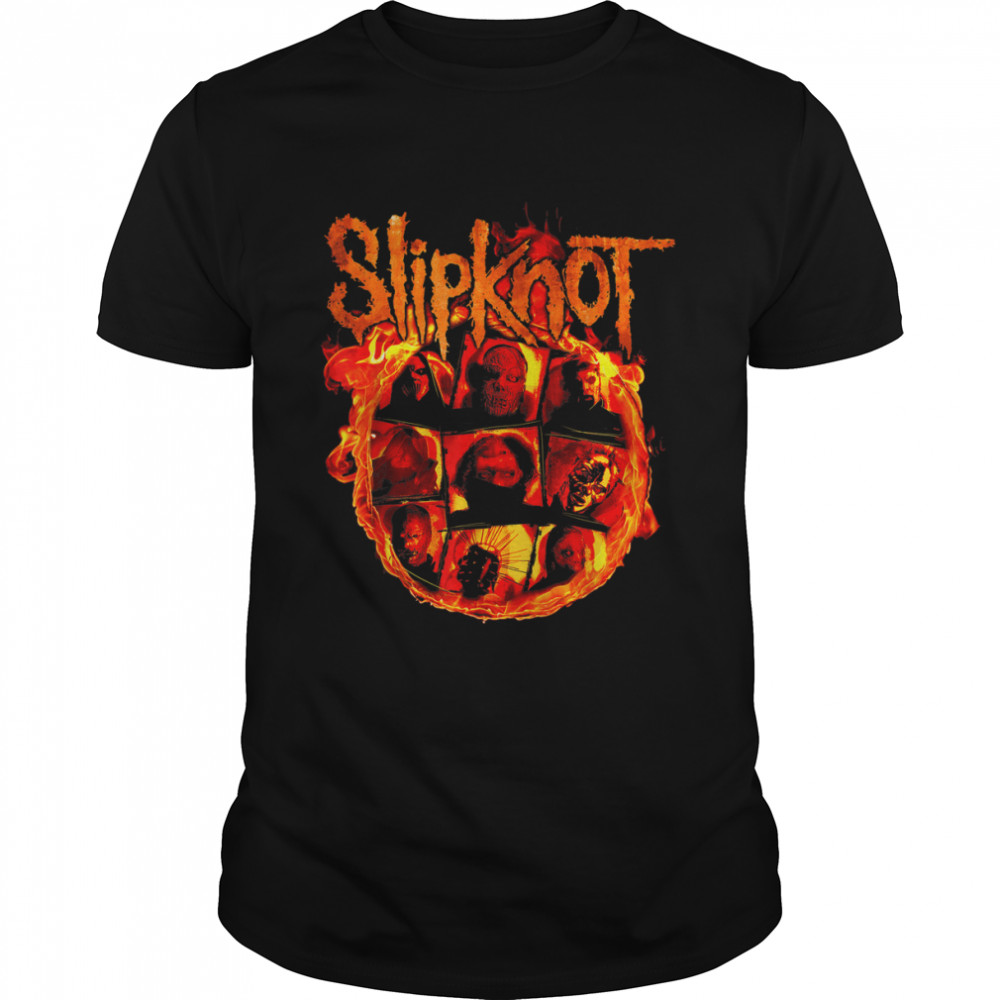 Slipknot Official We Are Not Your Kind Flames T-Shirt
