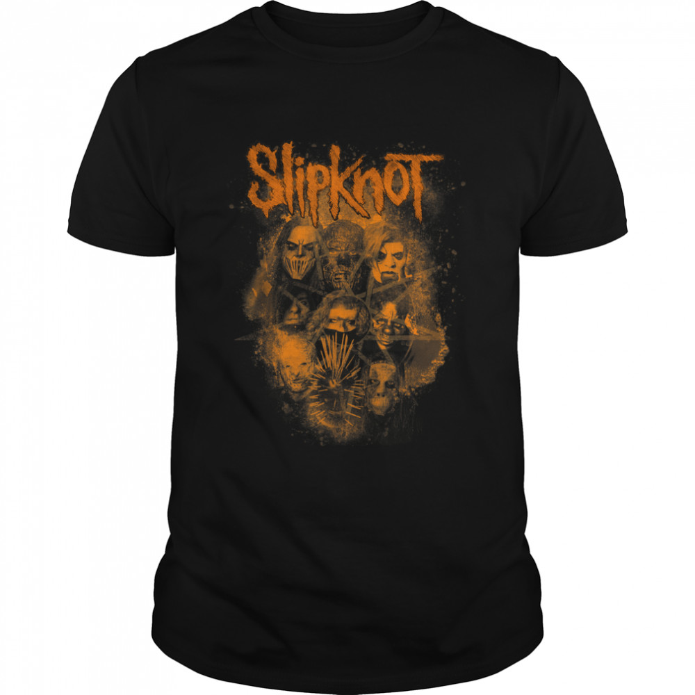 Slipknot Official We Are Not Your Kind Orange T-Shirt