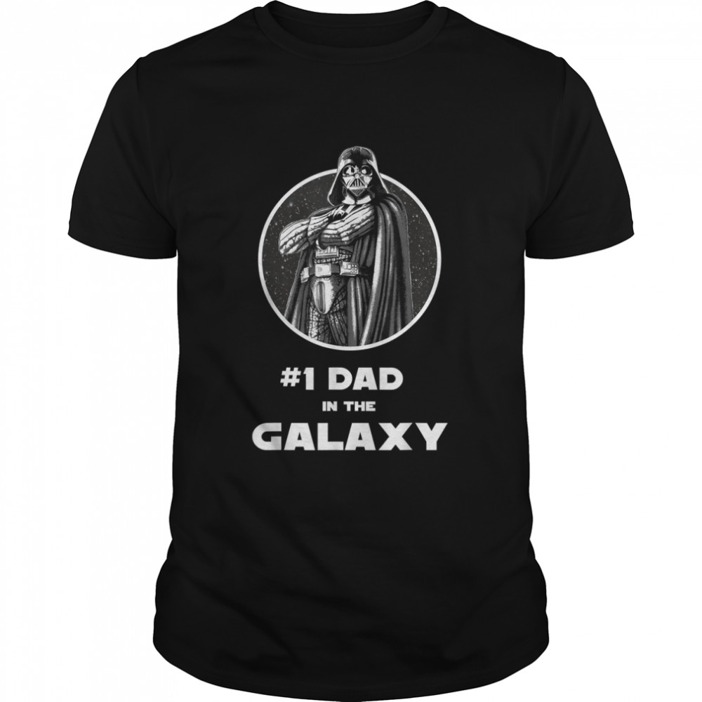 Star Wars Darth Vader #1 Dad In The Galaxy Graphic T-Shirt