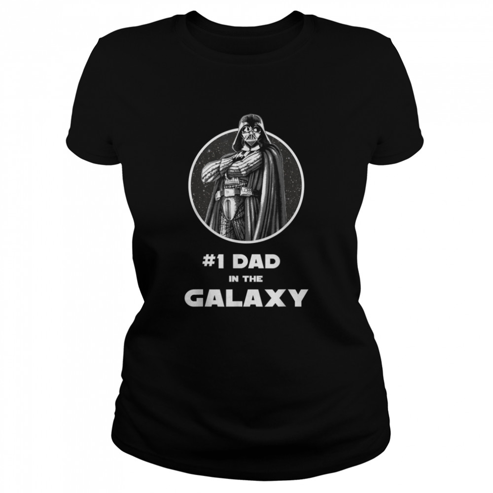 Star Wars Darth Vader #1 Dad In The Galaxy Graphic T- Classic Women's T-shirt