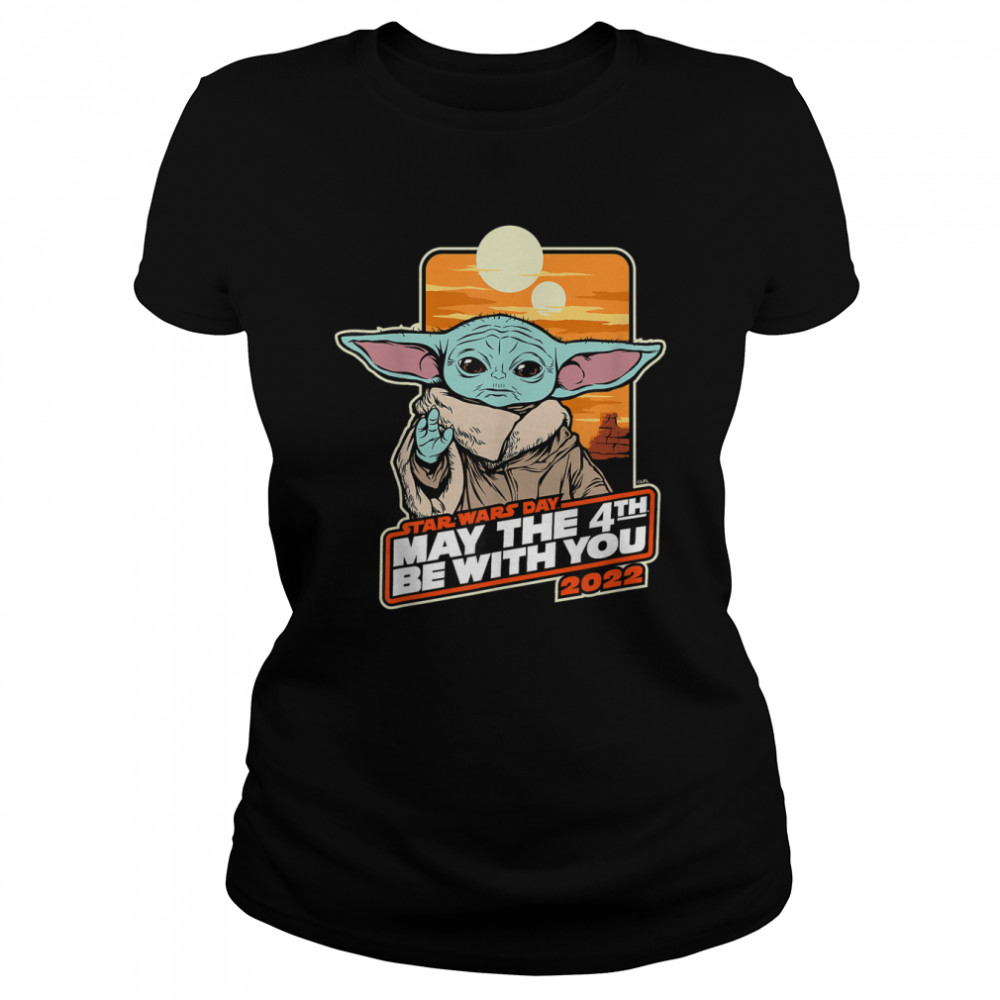 Star Wars Grogu May The 4th Be With You 2022 T- Classic Women's T-shirt