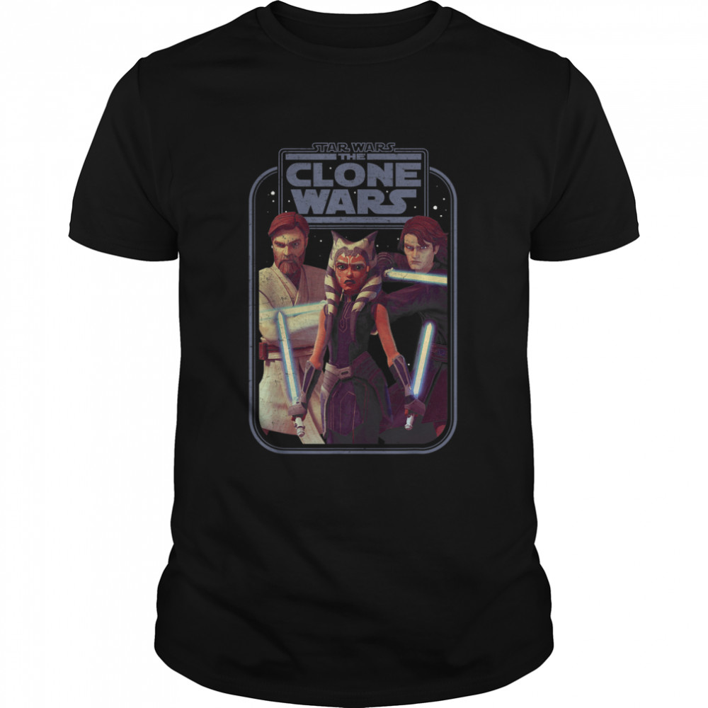 Star Wars The Clone Wars Heroes Group Shot T-Shirt