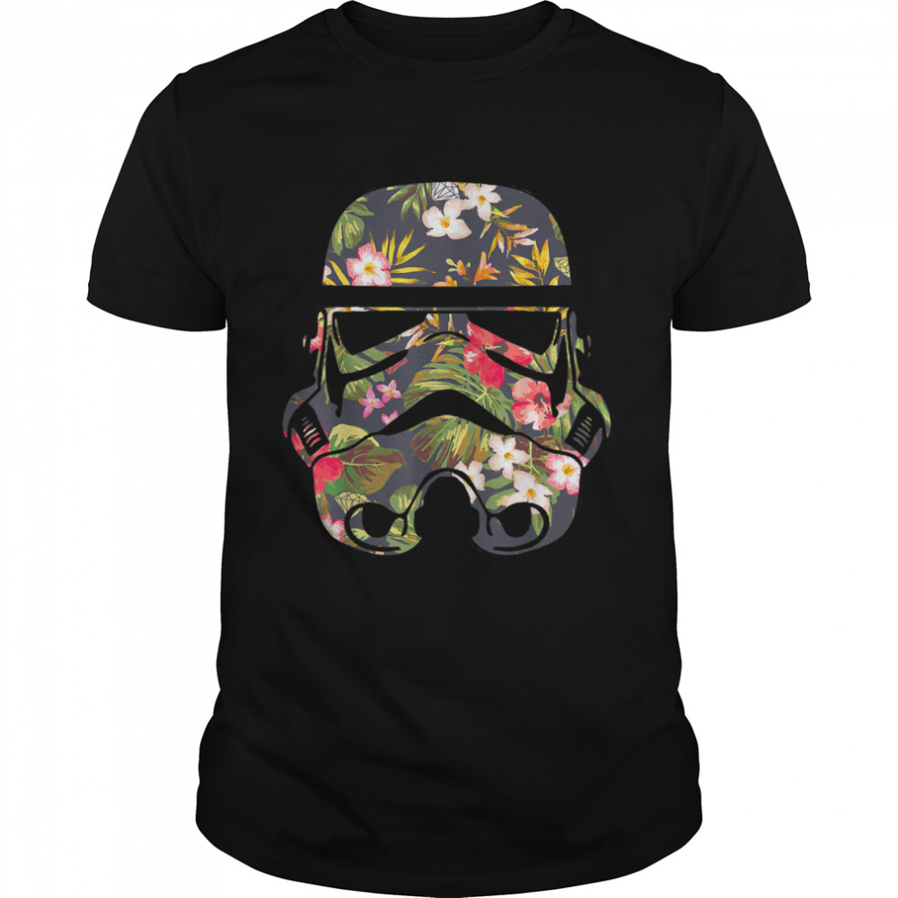 Star Wars Tropical Stormtrooper Floral Print T-Shirt