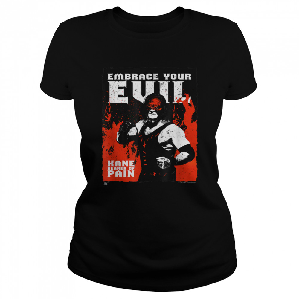 WWE Embrace Your Evil - Vintage Kane T- Classic Women's T-shirt