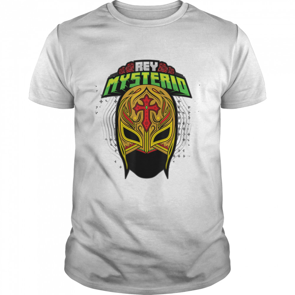 WWE Rey Mysterio Mask Graphic T-Shirt