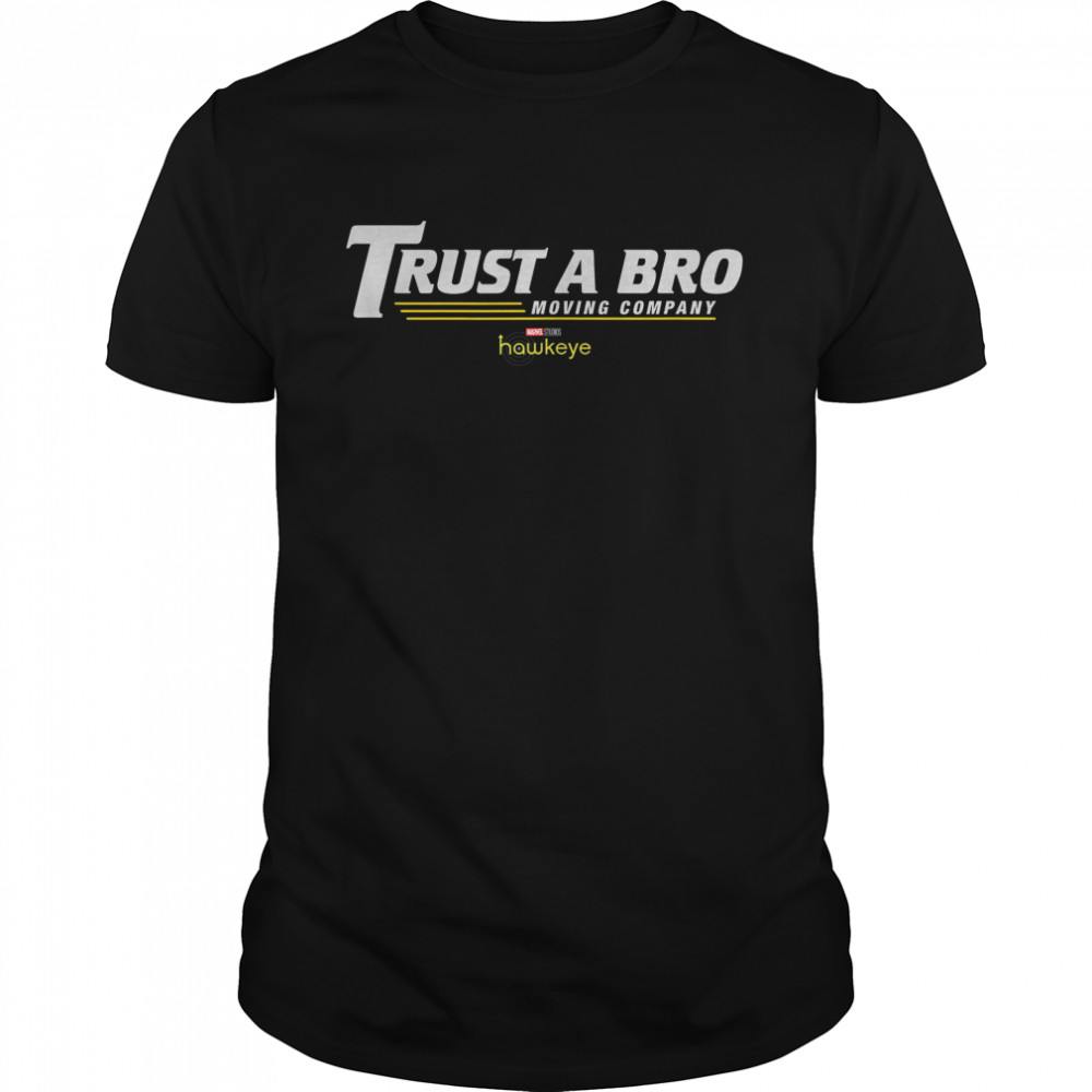 Marvel Hawkeye Trust A Bro Logo T-Shirt