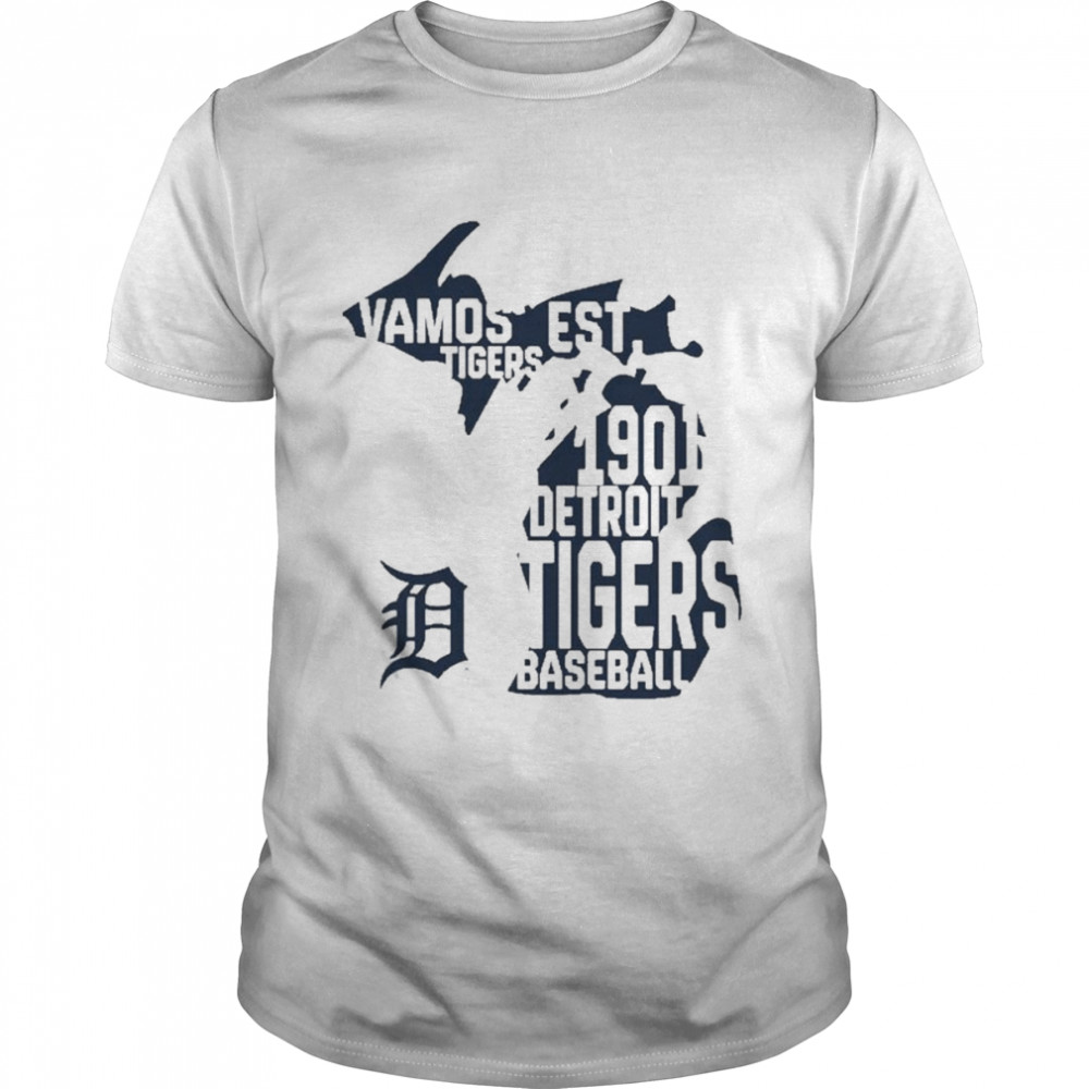 Detroit Tigers Fanatics Hometown Hot Shot T-Shirt