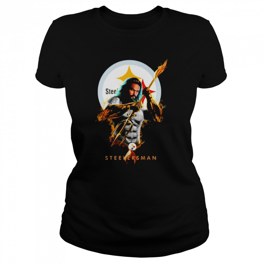 Aquaman Steelers Steelersman shirt Classic Women's T-shirt