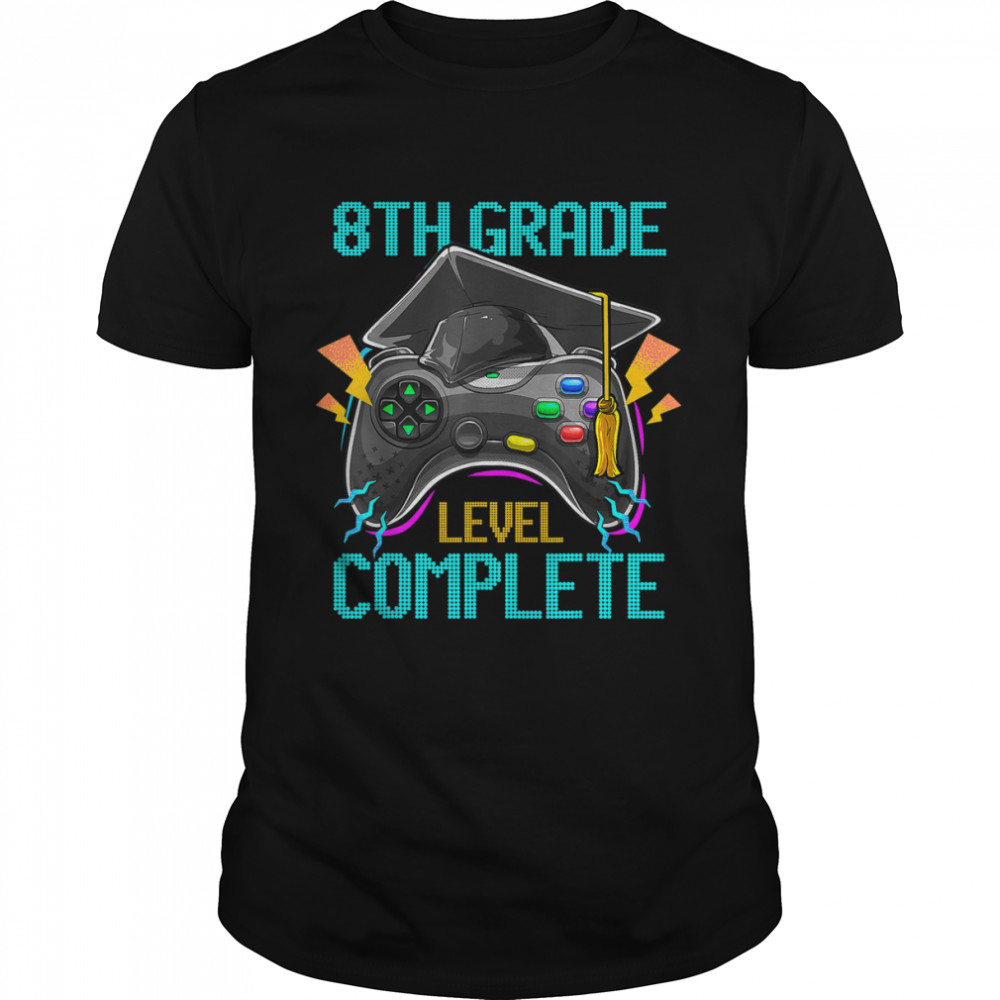 8th Grade Gamer Graduate Graduation 2022 T-Shirt