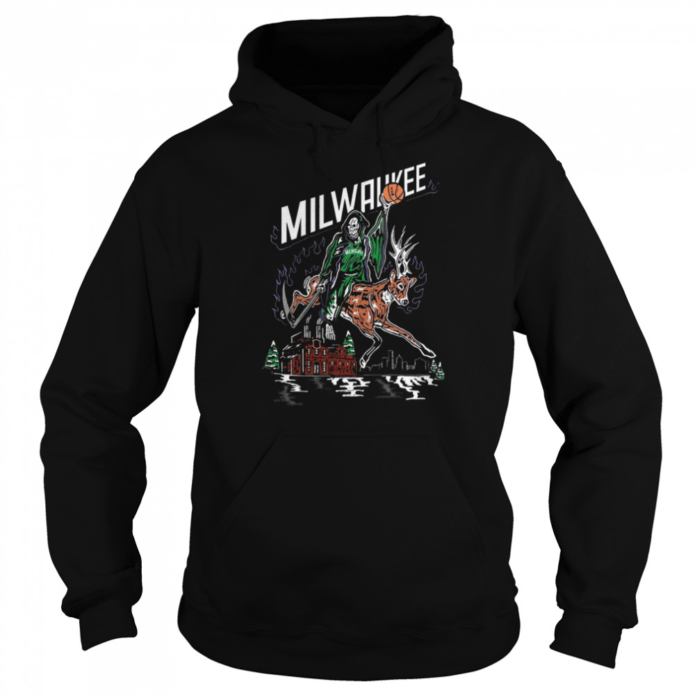 Warren Lotas Greek Freak Milwaukee Bucks Hooded Sweatshirt / Small