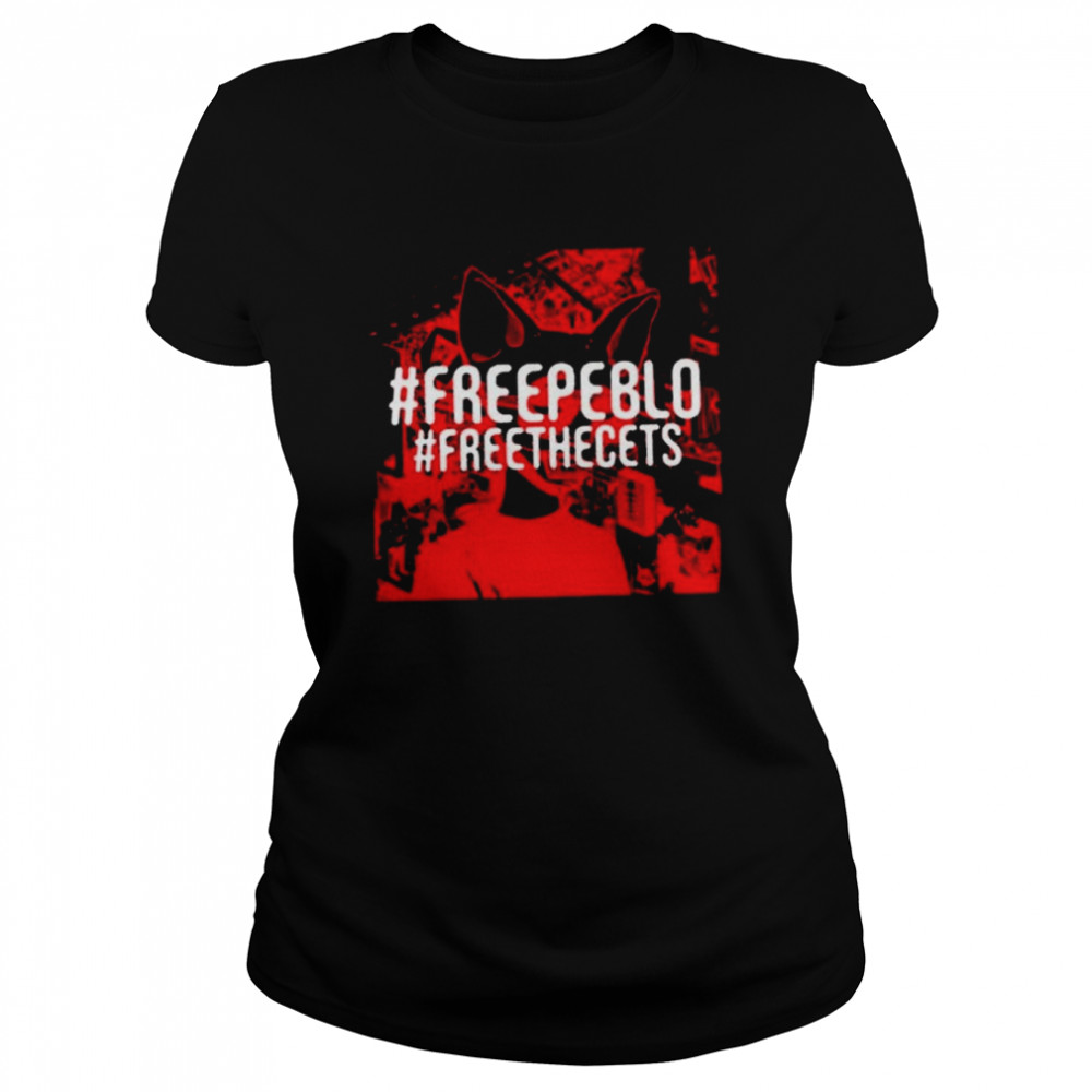 Free Peblo Free The Cets Twitter  Classic Women's T-shirt
