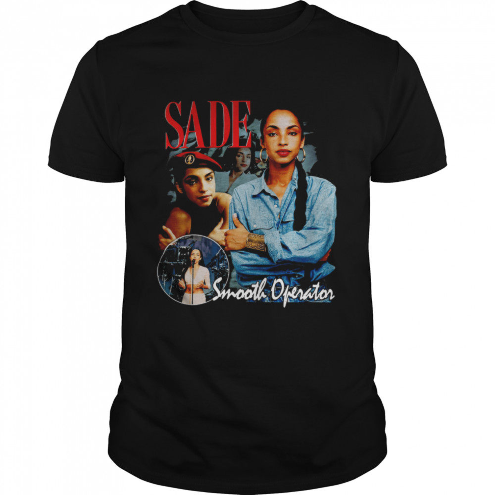 Sade Smooth Operator New Sade Classic Vintage Sade Diamond Singer Tour shirt