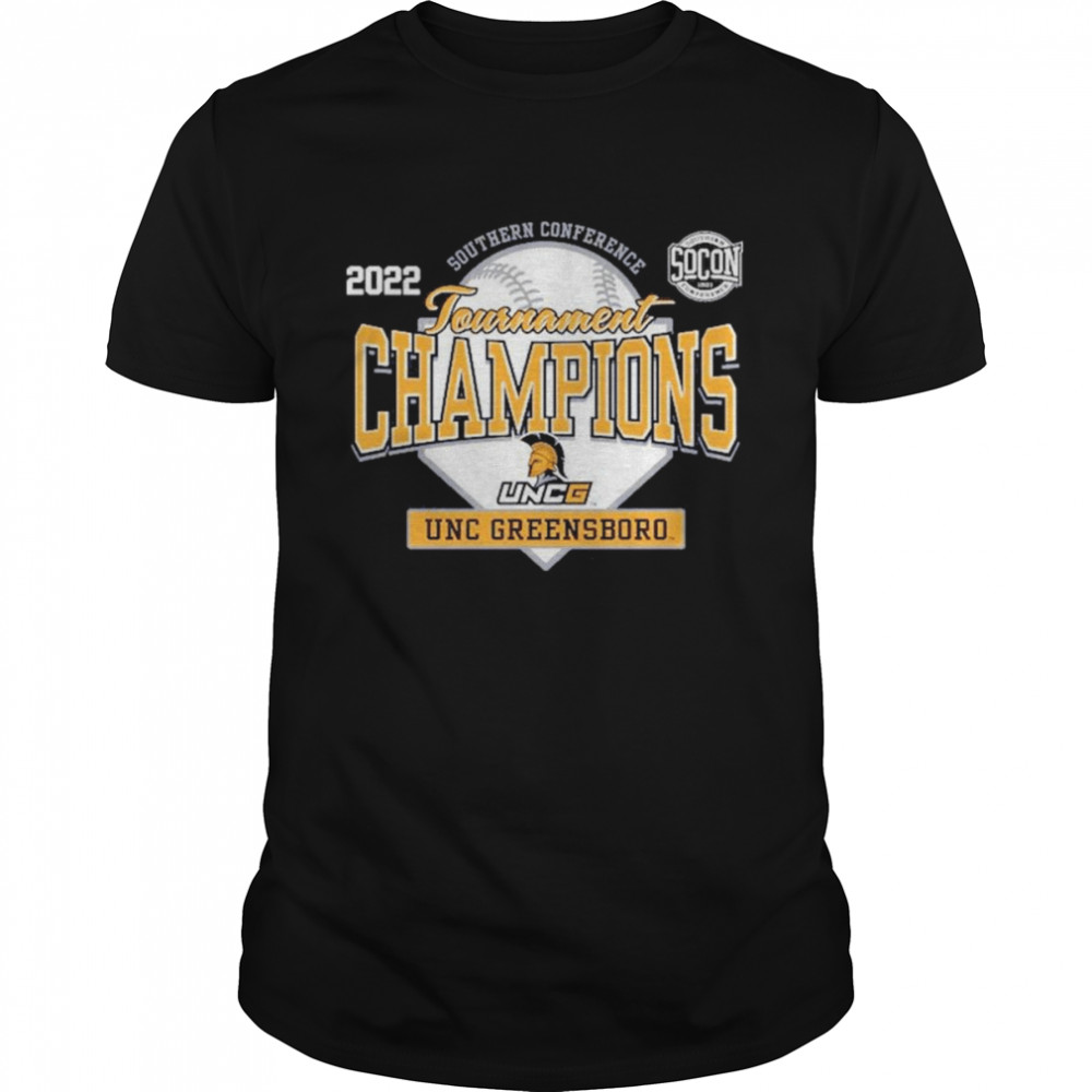 UNC Greensboro Baseball Southern Conference 2022 Tournament Champion Shirt