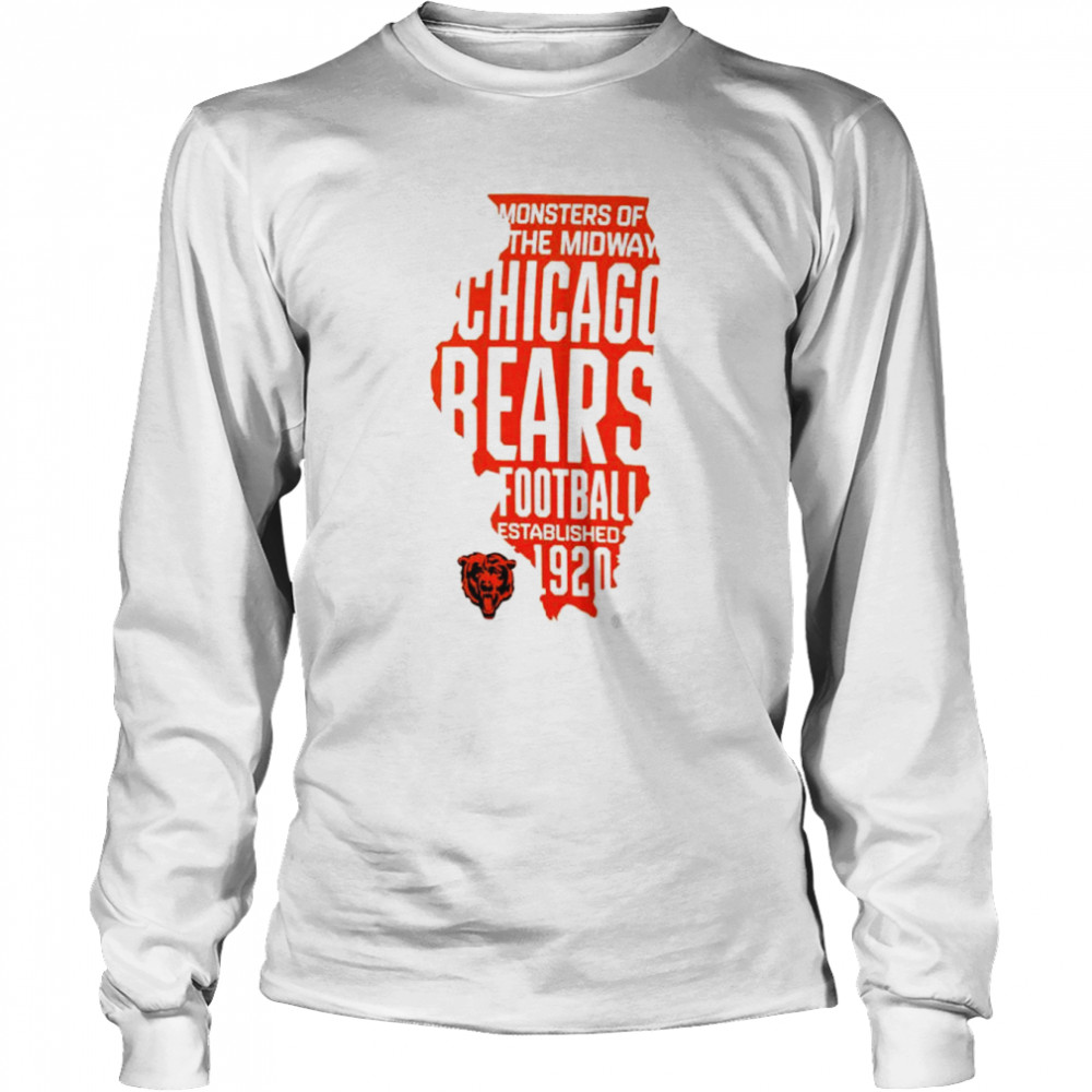 Chicago Bears Monsters of The Midway shirt Long Sleeved T-shirt