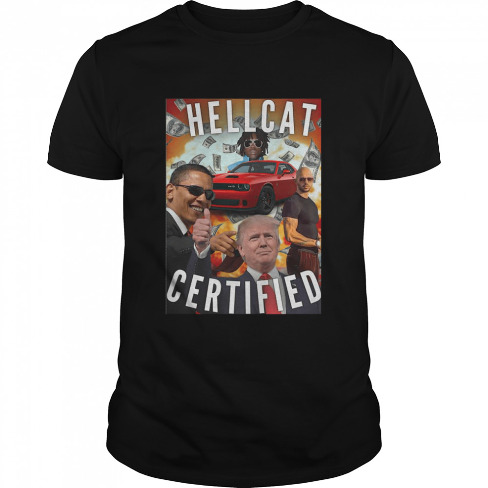 Obama and Trump Hellcat Certified shirt