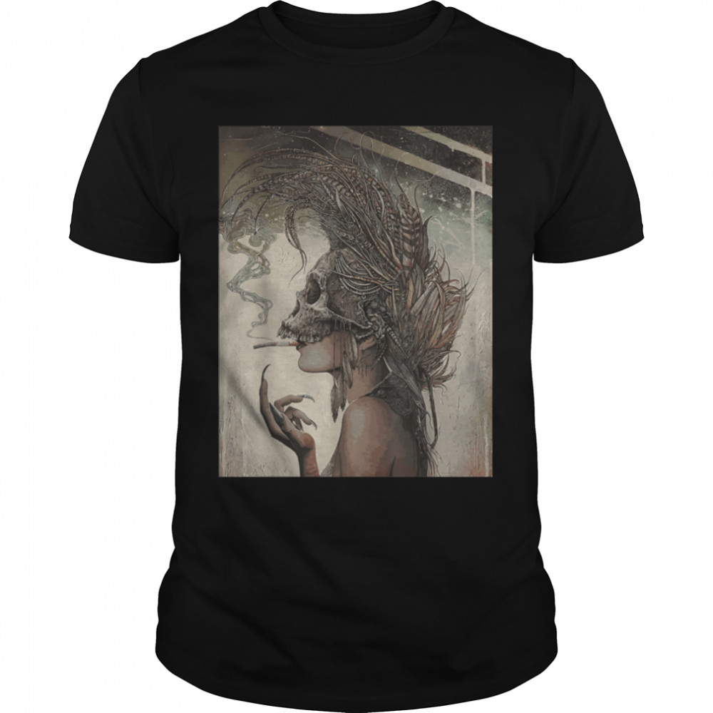 Kyo Occult Scary Dark Art Grunge Aesthetic T-Shirt B0B1J588D2