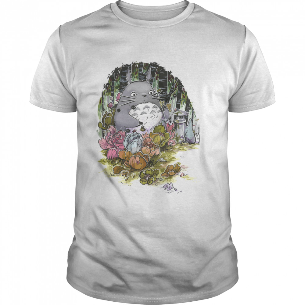 Playing In The Forest Totoro Studio Ghibli shirt