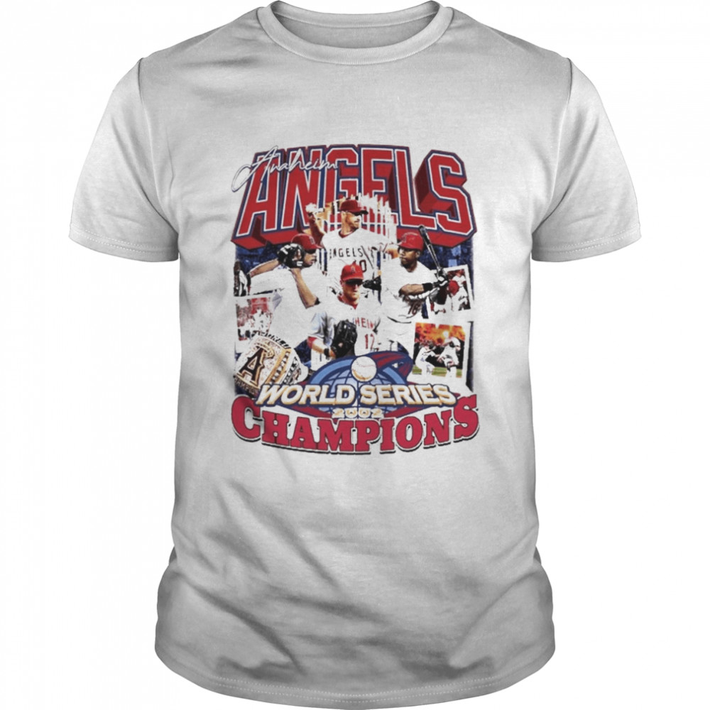 Anaheim Angels World Series 2002 Champions Shirt