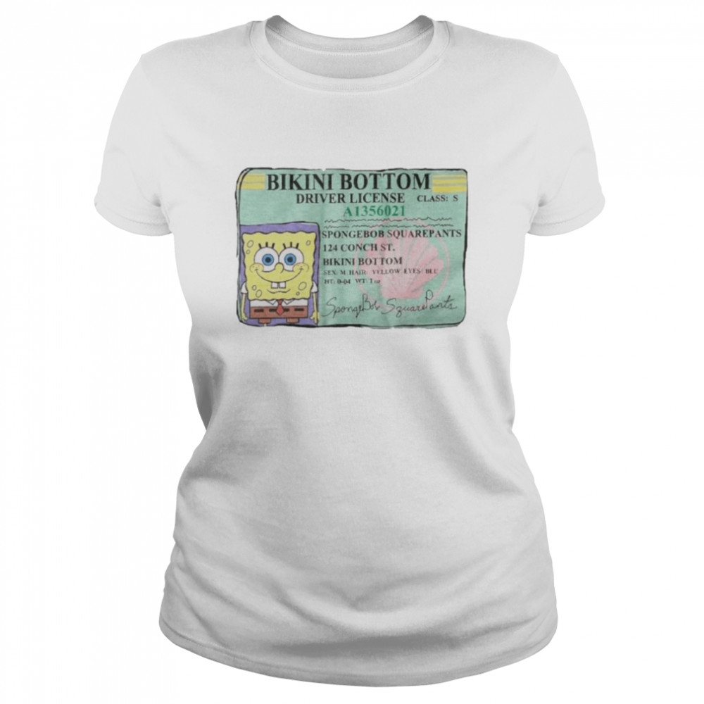 Spongebob Squarepants ID Purple  Classic Women's T-shirt