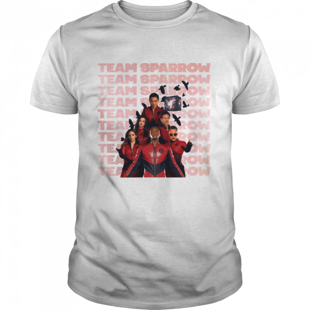 Animated Team Umbrella Academy Sparrow Academy shirt