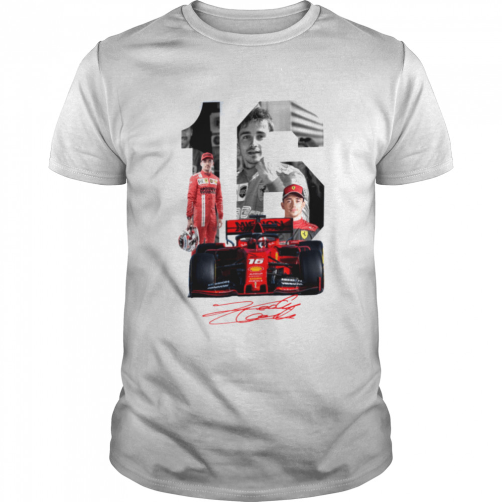 16 Charles Leclerc F1 2022 Champions shirt
