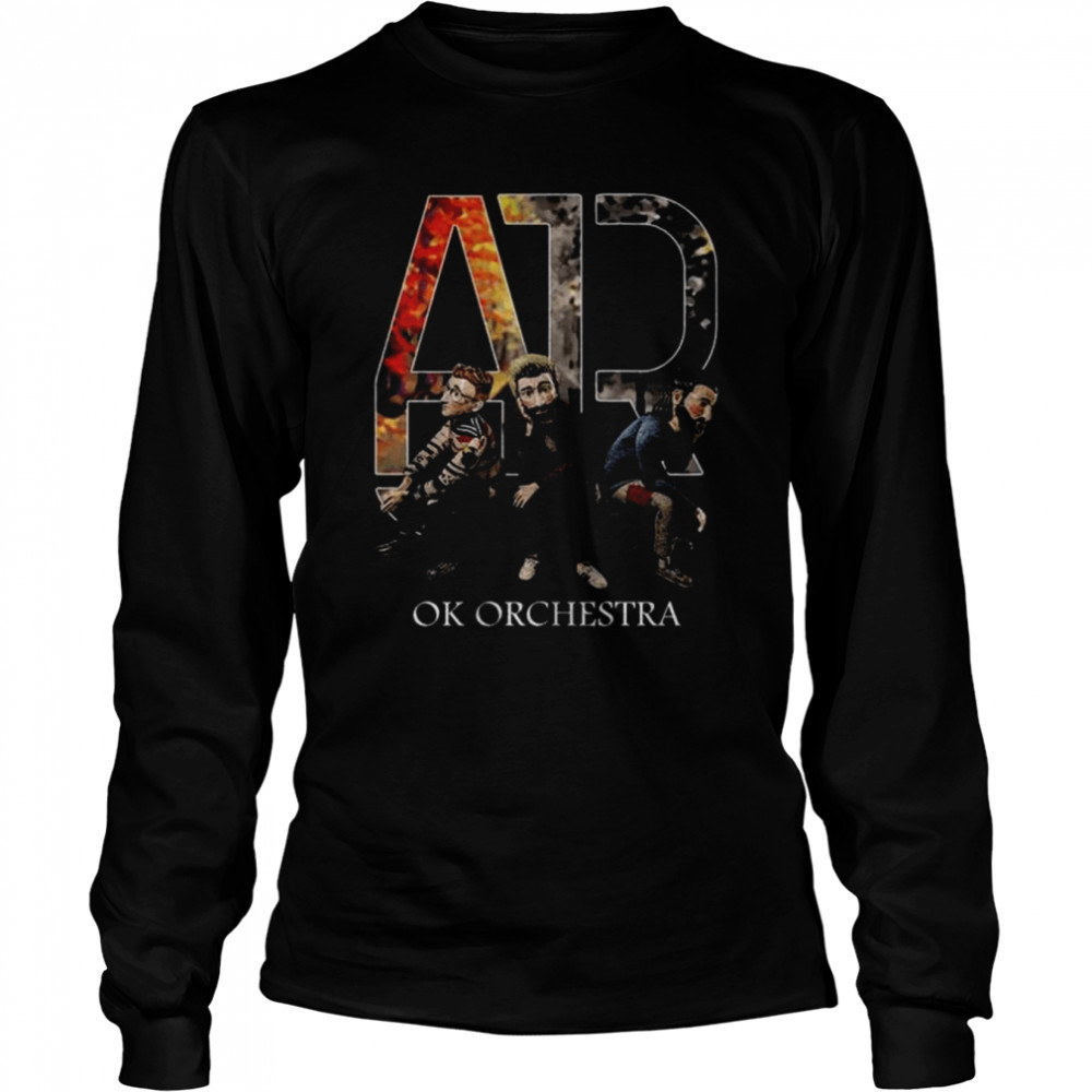 Ajr band ok orchestra 2022 tour shirt Long Sleeved T-shirt