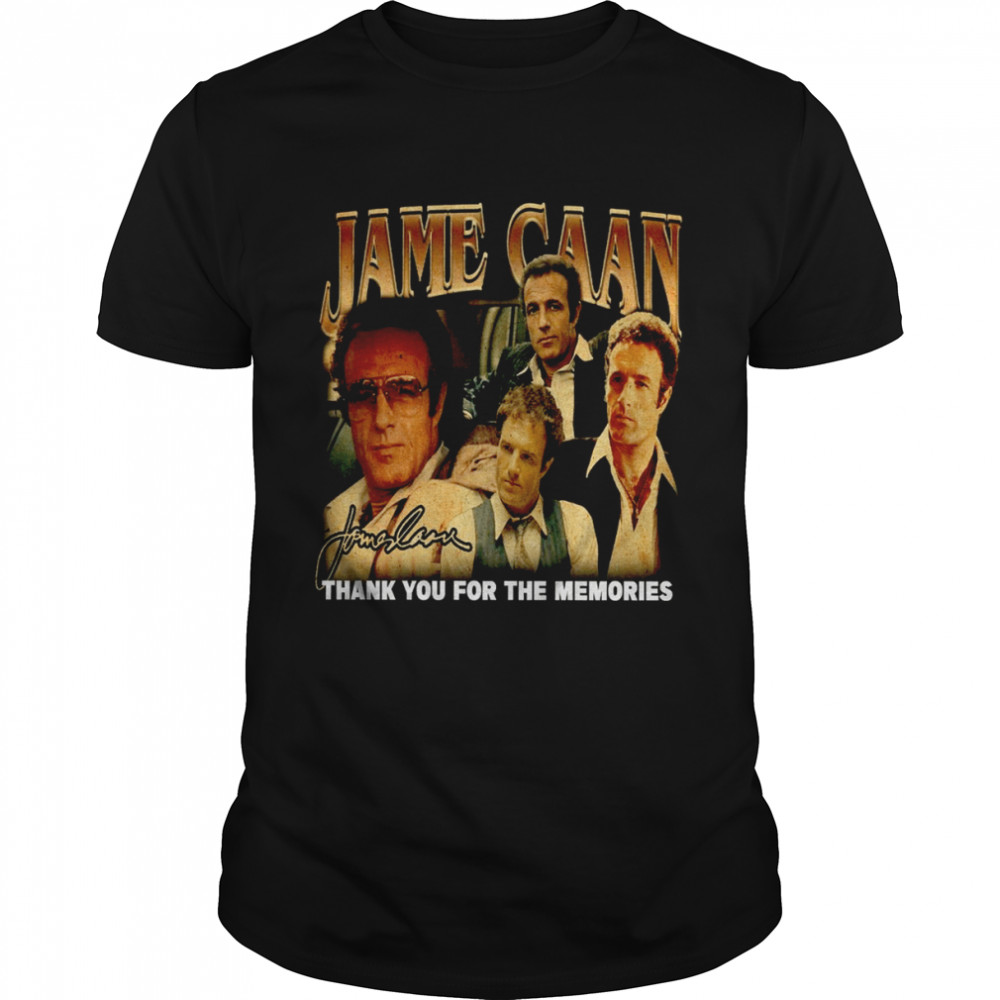 90’s Vintage Art James Caan Thank You For The Memories shirt