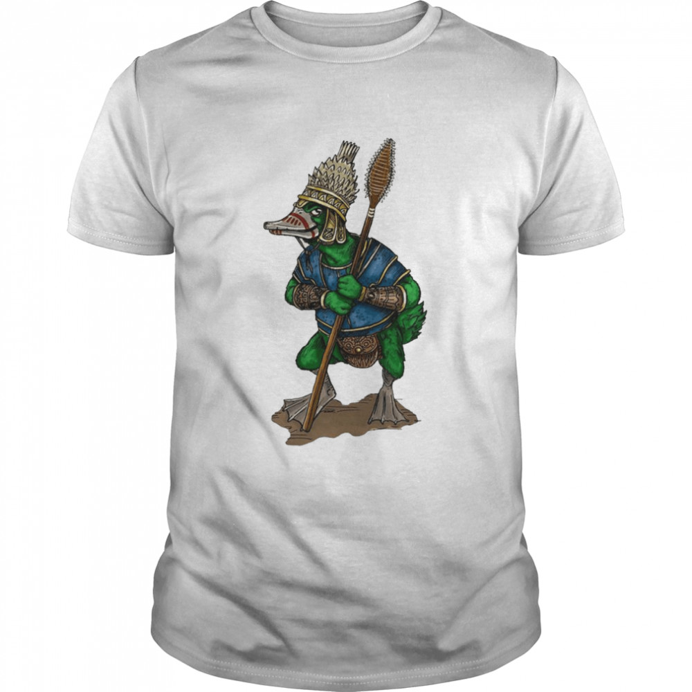Duck Tribal Warrior shirt