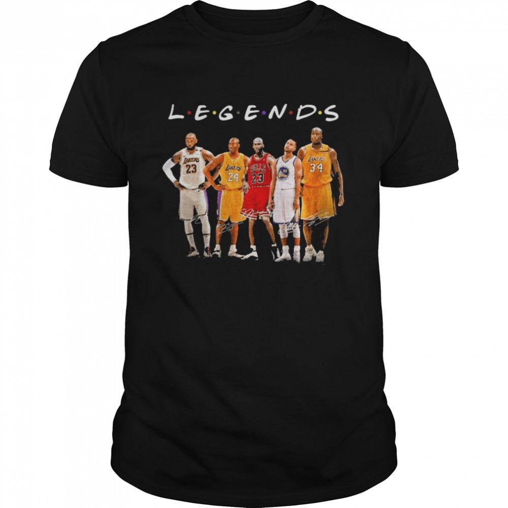 Legend The Best Nba Players Signatures Shirt