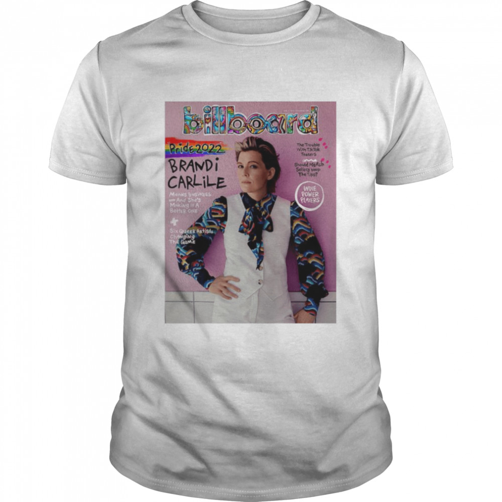 Billboard Pride 2022 Brandi Carlile shirt