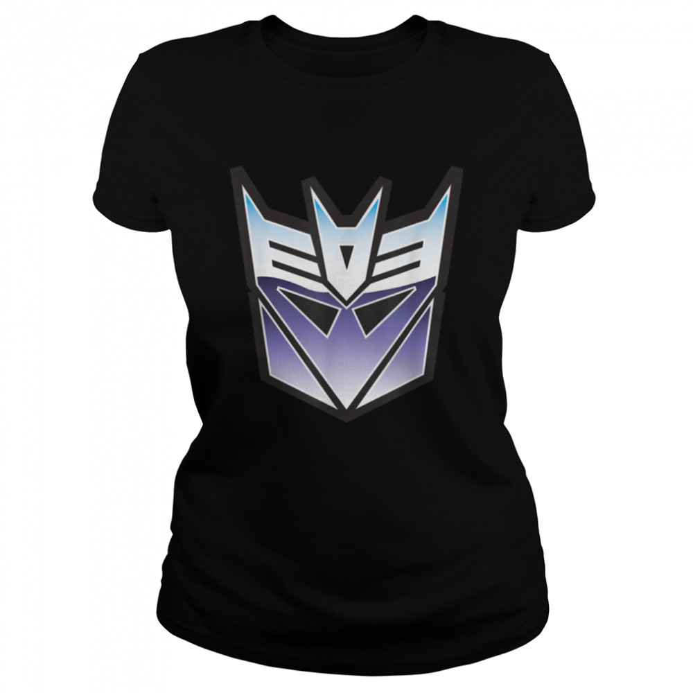 US Transformers + Logo Decepticon 01_H_ T- B09KWJPD86 Classic Women's T-shirt