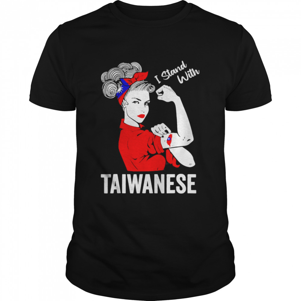 Messy Bun Taiwanese Girls Unbreakable Taiwanese Pride T-Shirt