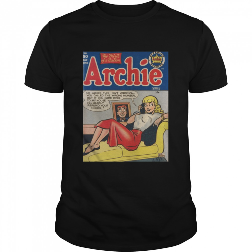 1951 Comic Book Cover The Archies shirt