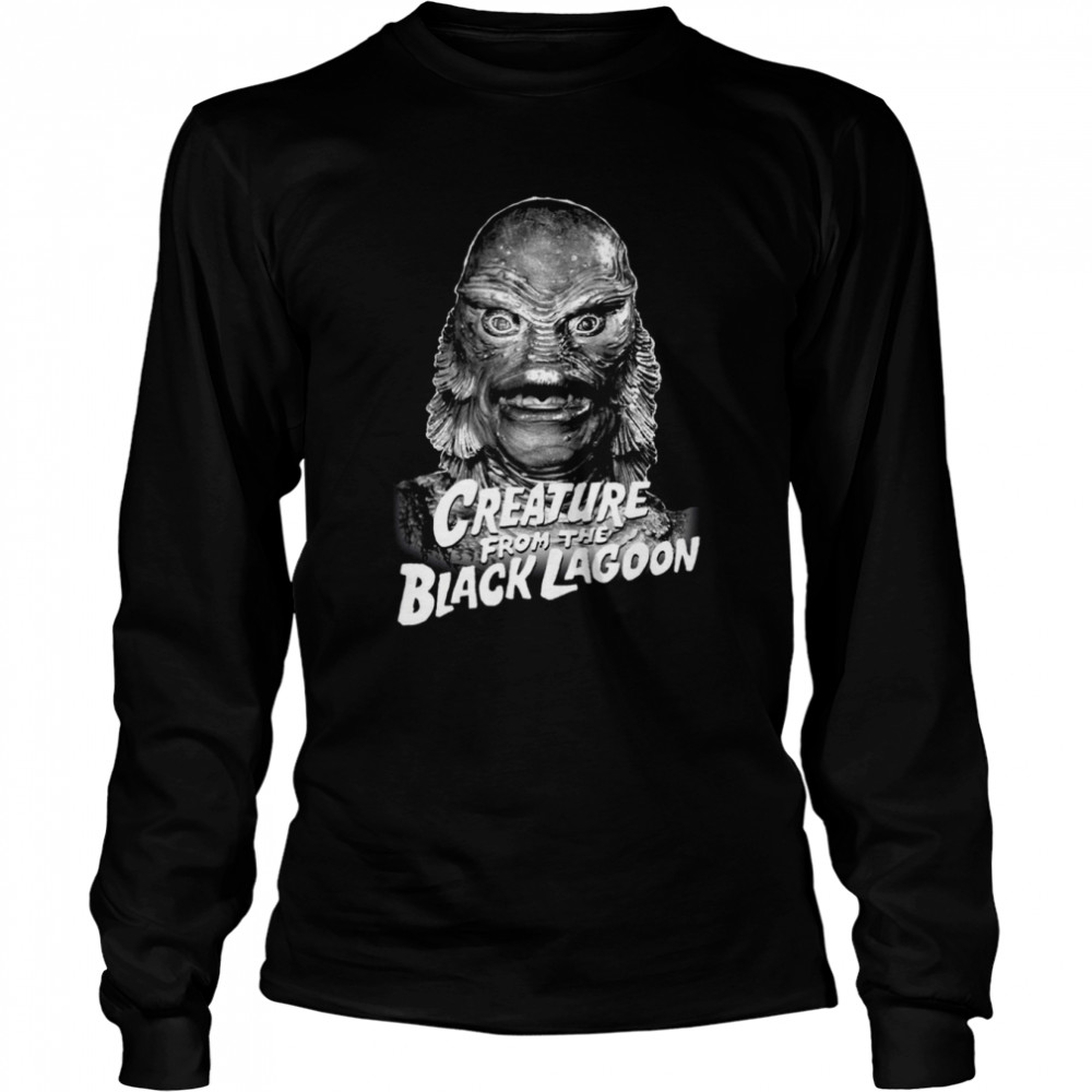 Creature From The Black Lagoon Frankenstein Jr shirt Long Sleeved T-shirt